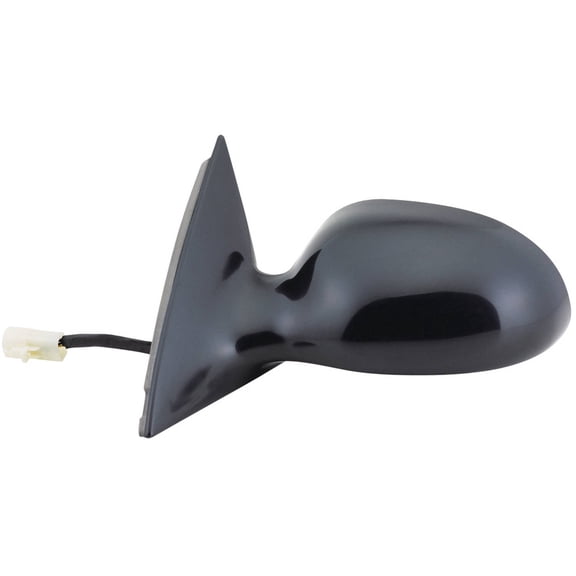 61536F - Fit System Driver Side Mirror for 96-99 Ford Taurus GL, LX, SHO, Mercury Sable Sedan, black, non-foldaway, Heated Power Fits select: 1998 FORD TAURUS LX/SE