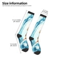 thumbnail image 2 of Cauagu dog surfing on surfboard Funny 13.8in Socks for Unisex for Men,Women and Teens with Christmas,Holiday or Birthday Gift, 2 of 6