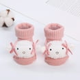 thumbnail image 5 of Baby Girls Boys Socks Warm Floor Socks Non-Slip Socks Toddler Cotton Socks Newborn Cartoon Anti-Slip Crew Socks Gift for Infants Boys & Girls, 0-12 Months, 5 of 5