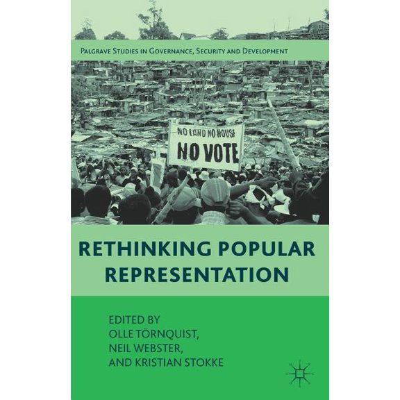 Governance, Security and Development Rethinking Popular Representation, (Paperback)