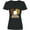 AB-Black, variant on Inktastic I Love S'Mores Women's V-Neck T-Shirt