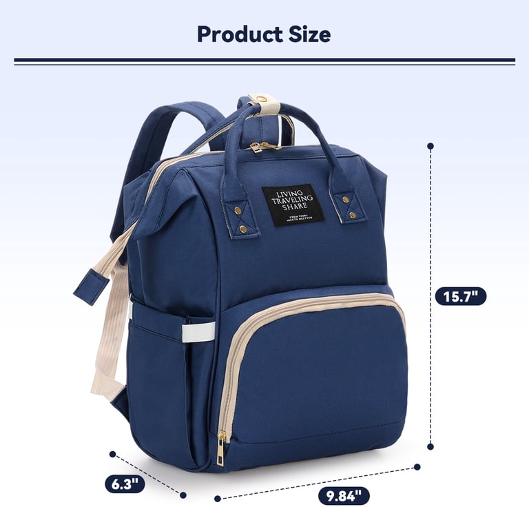 Caveen Diaper Bag Backpack, Multifunctional Waterproof Nappy  display picture 1