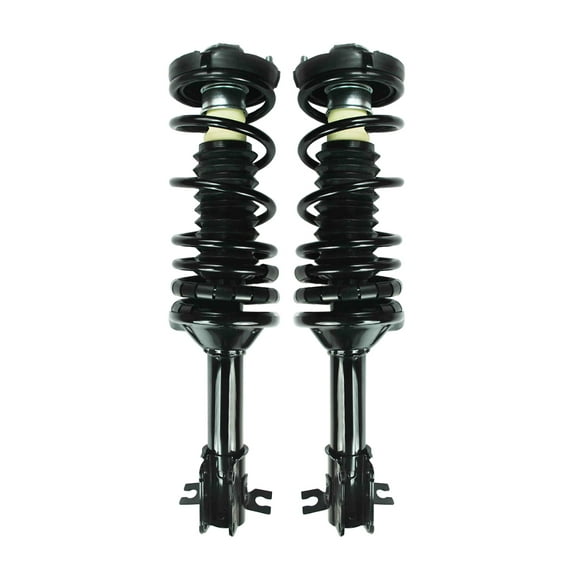 Pair of 2 Rear Quick Complete Strut-Coil Spring For 1990-1994 Mazda 323