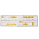 thumbnail image 3 of Accesorios de ordenador materiales de la sublimación del tinte de la altura del OEM del tema PBT de la leche de abeja de las teclas del teclado, 3 of 8