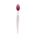 thumbnail image 1 of Qarigey Cepillo de labios exfoliante Cepillo de limpieza de nariz Labio de silicona de doble cara Cuerpo del baño Violeta, 1 of 6