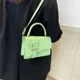 thumbnail image 3 of Bolso cruzado con textura para mujer, bolsa cuadrada pequeña, versátil, estilo coreano, Simple, a la moda, un solo hombro, 3 of 5