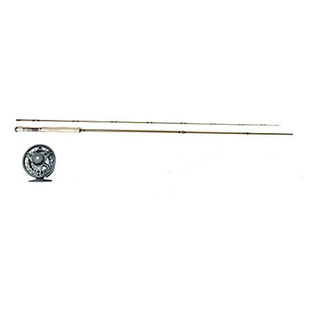 KUFA Sports 9ft Graphite Fly Fishing Rod (2-Section,Line Weight #7/8) & Casted Aluminum Fly Reel combo (Best 2 Weight Fly Reel)