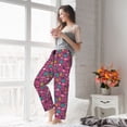 thumbnail image 6 of Bingfone Pajamas for Women,Summer Flamingo Pajama Pants with Pockets-Small, 6 of 7