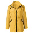 thumbnail image 2 of Vedolay Coats Casual Jackets for Womens Autumn Coats Solid Color Long Sleeve Casual Jacket Outerwear,Yellow XL, 2 of 4