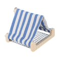 thumbnail image 1 of Casa nido de pájaro hamaca colgante accesorios de jaula de pájaros cómodo transpirable fácil Azul, 1 of 9