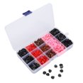 thumbnail image 2 of 1070Pcs Coloré Poupée Yeux Nez Plastique Triangle / Rond avec Boîte de Rangement pour Bricolage Accessoires, 2 of 14
