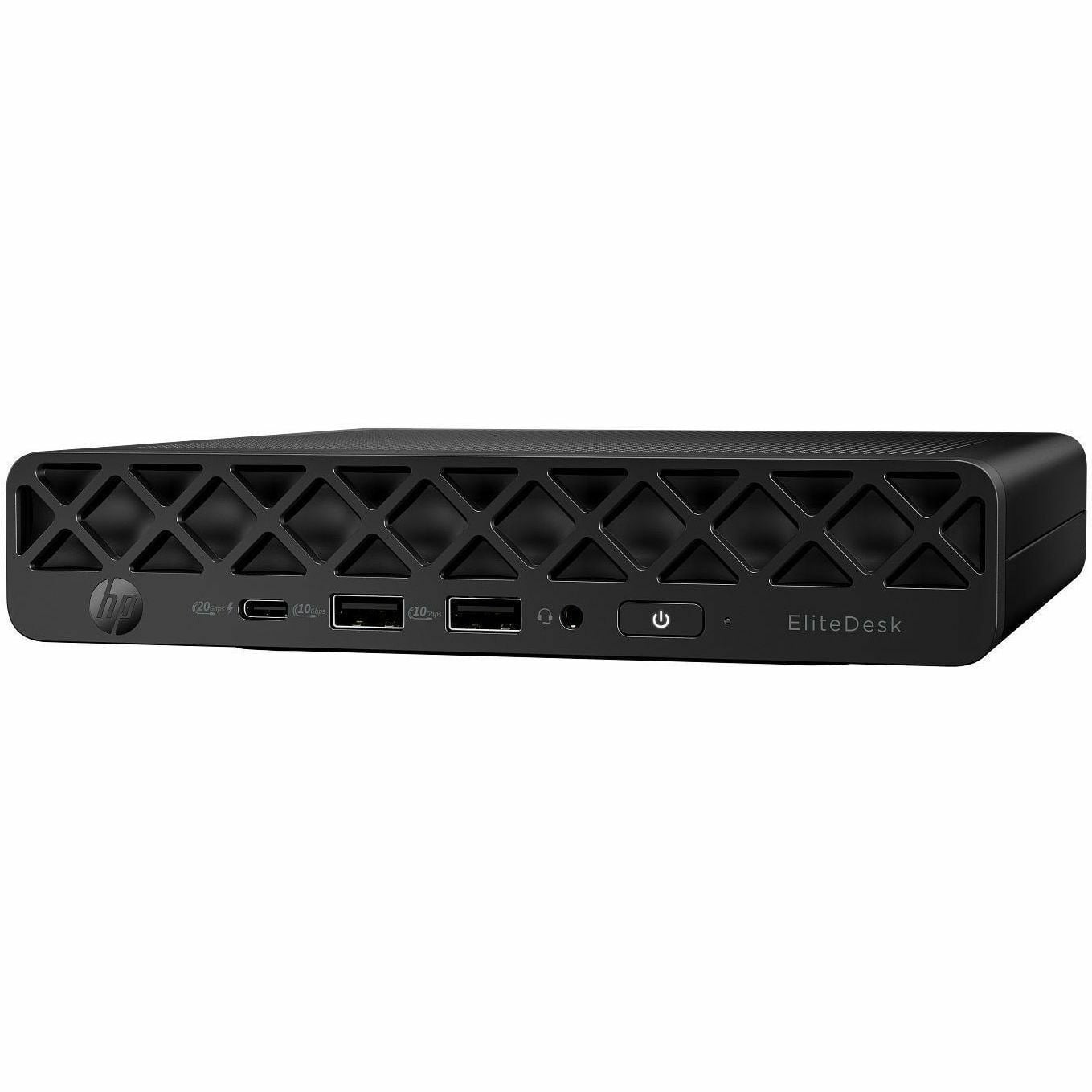 HP EliteDesk 8 G1i Desktop Computer - Intel Core Ultra 5 235T - vPro Technology - 32 GB - 512 GB PCI Express NVMe SSD - Mini PC - Jack Black - Intel Q870 Chip - Windows 11 Pro - Intel DDR5 SDRAM - ...