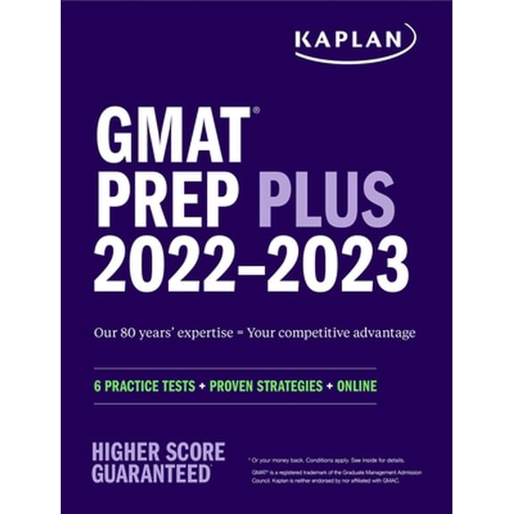 Pre-Owned GMAT Prep Plus 2022-2023: 6 Practice Tests   Proven Strategies   Online (Paperback) 1506277233 9781506277233