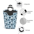 thumbnail image 4 of Vsdgher Daisies Flowers Print Square Laundry Bag Large Collapsible Dirty Clothes Bags With Handles Waterproof Essentials Storage For College Dorm, Family, 4 of 6