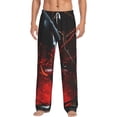 thumbnail image 2 of Lsque Halloween Vampire Party Print Men's Pajama Pants, Lounge Pant - Comfortable Home Wear,Elastic Waistband, Stylish Design-Large, 2 of 9