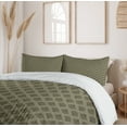 thumbnail image 6 of Ambesonne Oriental Duvet Cover Set, Traditional Antique Art, Calking, Green Dark Tan, 6 of 6