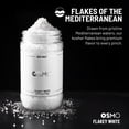 thumbnail image 4 of Osmo Flakey White Sea Salt, Kosher Flakes, Chef-Crafted Michelin-Star Quality Seasoning, 6.5 oz, 4 of 14