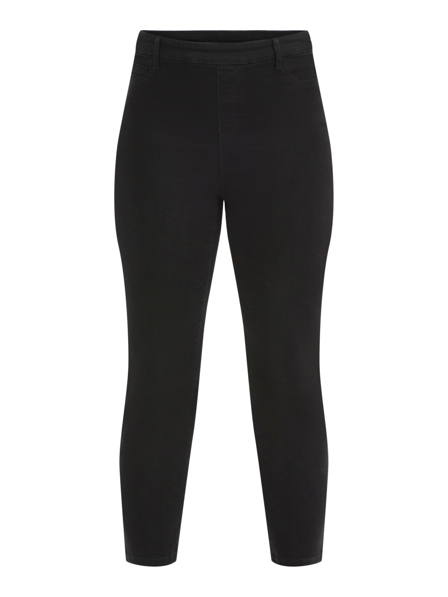 Time and Tru Women's High Rise Straight Leg Jeggings, 27.5" Inseam, Sizes XS-XXXL