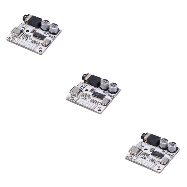 Seitruly Receptor de Audio Bluetooth 5,0, placa de 3,7-5V, placa decodificadora Bluetooth MP3 sin pérdidas, módulo de altavoz de coche de música Type4 NO4