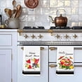 thumbnail image 3 of JOOCAR Kitchen Towels, Hello Spring Refreshing Ice Cool Watermelon Gnome Bow 16x27.5 Inches Kitchen Towels For Kitchen Decor Housewarming Gift Towels Set of 2, 3 of 5