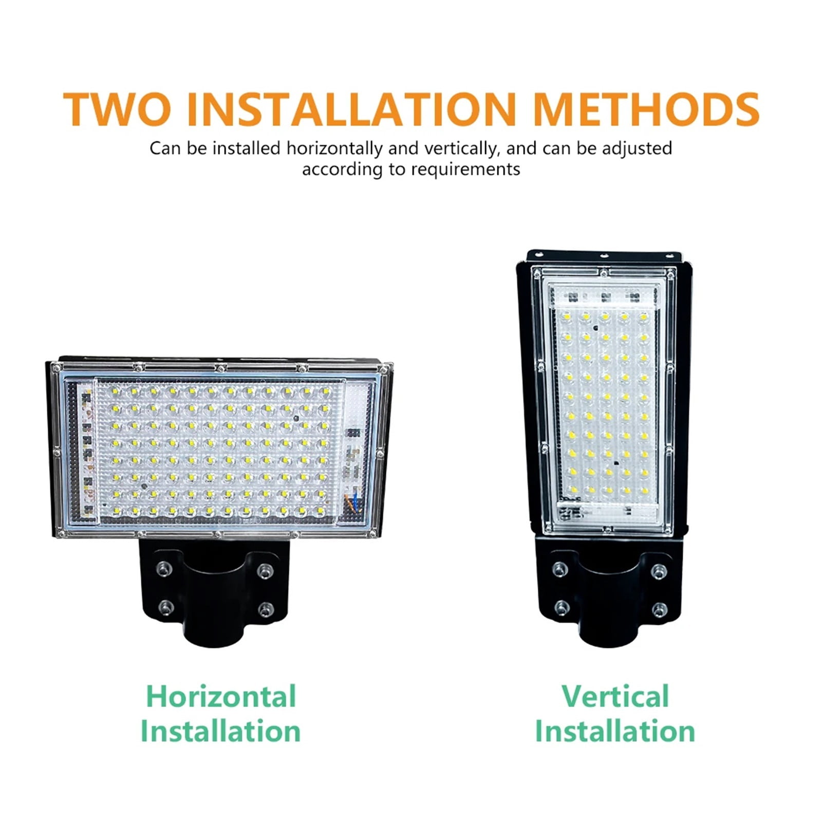 100W LED Floodlight Waterproof IP65 Outdoor Projector Flood Light LED Reflector Spotlight Street Lamp Lighting ,Brings Out Natural Colors