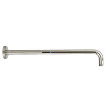 American Standard 18-in Wall Mount Right Angle Shower Arm in Brushed Nickel