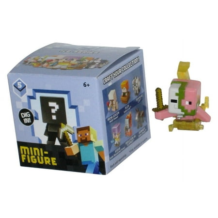 Minecraft Ice Series 5 Spawning Zombie Pigman (2015) Mattel 1-Inch Mini Figure