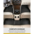 thumbnail image 2 of Convient 2023-2024 Mazda CX-50 Tapis 3D Doublure de Sol L1MZ08101509 MAXpider; Ajustement Personnalisé; Crête Surélevée; Noir; Caoutchouc Thermoplastique à Texture en Fibre de Carbone; 5 Pcs, 2 of 9