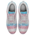 thumbnail image 2 of Transgender Pride Flag Art Shoes for Men Women Running Sneakers Breathable Casual Sport Tennis Shoes Gift for Him Her White Size 4.5, 2 of 5