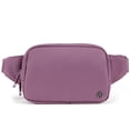 thumbnail image 1 of Riñonera Pander Lavanda Grande Impermeable con Correa Ajustable para Mujer y Hombre, 1 of 7