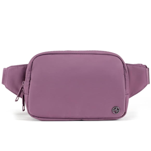 Riñonera Pander Lavanda Grande Impermeable con Correa Ajustable para Mujer y Hombre