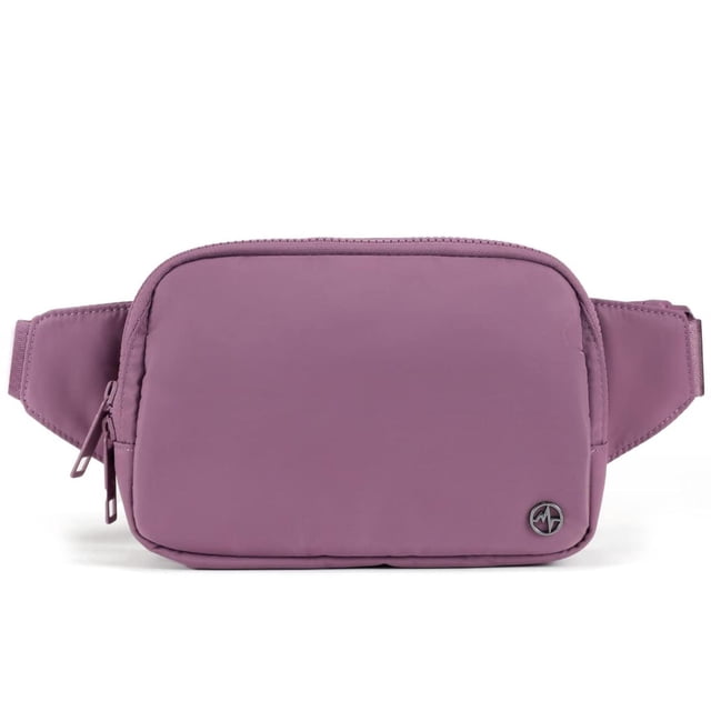 Riñonera Pander Lavanda Grande Impermeable con Correa Ajustable para Mujer y Hombre