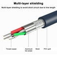 thumbnail image 4 of USB To RS232 Serial Adapter 1.2M USB To Serial Converter DB9 9 Pin Port RS232 Cable for PAD, Serial Modems, Router, GPS, Firmware Update, 4 of 9