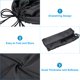 thumbnail image 4 of Uxcell 23.6x19.7 pulgadas Bolsas de Polvo para Bolsos, Funda de Almacenamiento de Bolsos con Cierre de Cuerda para Ropa de Pouch, Negro 7 Pcs, 4 of 6
