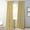 Abstract Misted Yellow, variant on Half Price Drapes Printed Gold Meridian Room Darkening Curtains for Bedroom(1 Panel), 50W X 120L