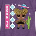 thumbnail image 3 of LOL Surprise! Dolls - Queen Bee is Born to Roam - Toddler & Youth Girls Short Sleeve Graphic T-Shirt, 3 of 5