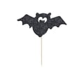 thumbnail image 3 of Paquete de 20 adornos para cupcakes con tema de Halloween de papel brillante, púas para pasteles, decoraciones para fiestas Gloria  Glitter Halloween Cake Topper, 3 of 7