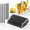 Black-Regular - 7.5 inch, variant on Black Regular - 7.5 inch Disposable Plastic Straws, 2400 Count Individually Wrapped