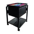 thumbnail image 5 of HomeStock Letter/Legal Rolling File Cart (18.5" L x 14.5" W x 21.75" H), Black, Lightweight, Portable with Storage Tote and Smooth Castors, 5 of 6