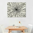 thumbnail image 2 of COMIO Abstract Wall Art Canvas Painting: Large Living Room Bedroom Neutral Picture Decor Modern Grey Cream Color Hand Painted Artwork Horizontal Contemporary Textured Print for Home Office, 2 of 4