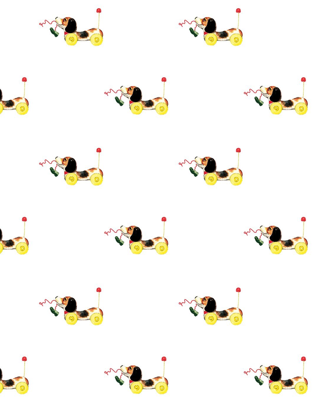 Little Snoopy Removable Vinyl Wallpaper by Fisher-Price - White