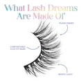 thumbnail image 5 of (4 pack) Salon Perfect Dreamie Lash False Eyelashes, Wispy Natural Looking Fake Lashes, Cloud 9, 1 Pair, 5 of 8