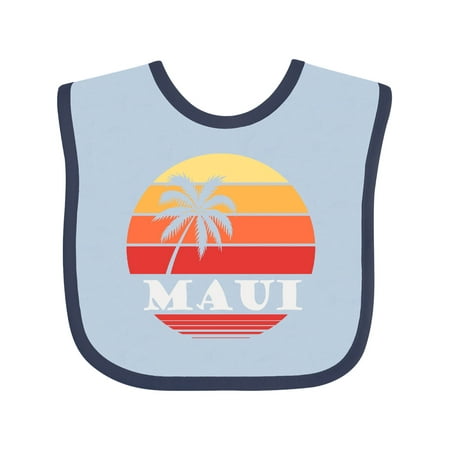 

Inktastic Maui Hawaii Vacation Gift Baby Boy or Baby Girl Bib