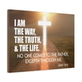 thumbnail image 3 of Bible Verse Canvas I Am The Way John 14:6 Wall Art Christian Home Decor, 3 of 12