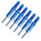 thumbnail image 2 of EeaseMX 12 flechas iluminadas con LED para caza con arco, colas luminosas, accesorios para arco, punta interna, compatible con eje de flecha de 6,2 mm (azul), 2 of 7