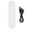 White, variant on BIMZUC Bluetooth Pillow Speaker Portable Mini Bone Conduction Sleeping Speaker with Stereo Bass for Deep Sleeping White (6.1 inches / 15.5 cm)[cite: 1]