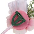 thumbnail image 3 of Flor de boda artificial Camelia Ramillete Fiesta de graduación Flores para niñas melocotón Sunnimix Boutonniere Corsage, 3 of 8