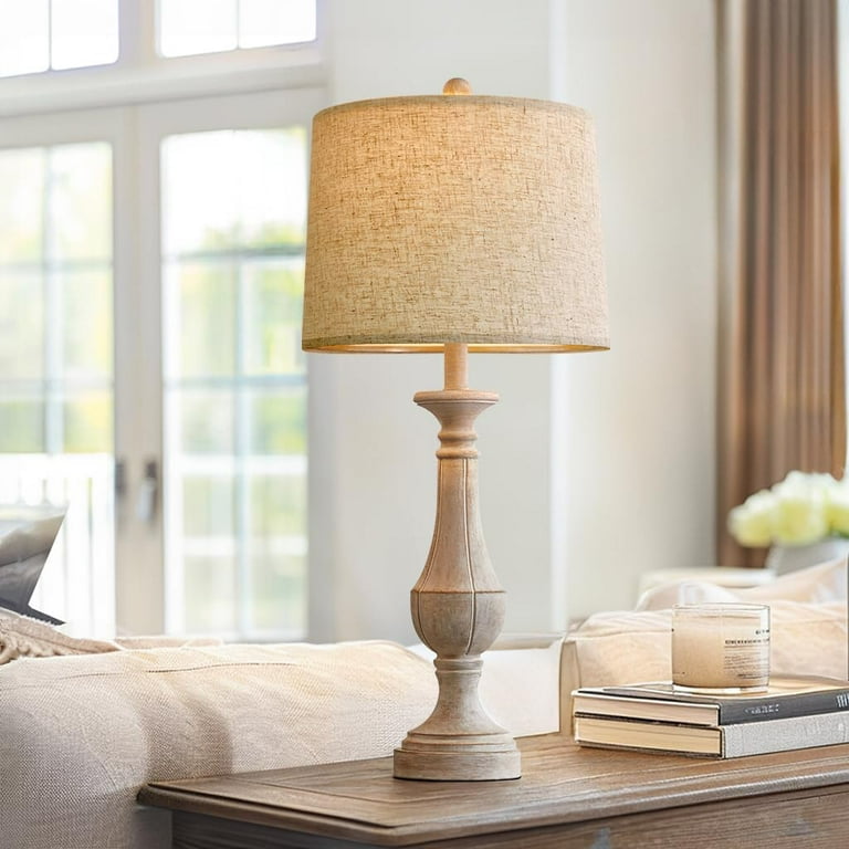 Retro Table Lamps Set of Nightstand Lamp for Bedroom