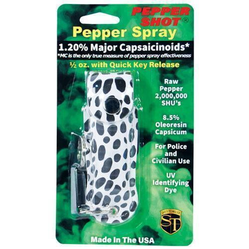 Pepper Shot 1.2% MC leatherette holster
