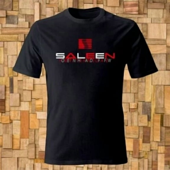 Saleen Performance Racing Logo Men's Black T-shirt